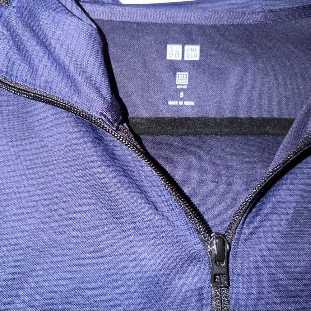 Uniqlo Deep Blue Zip-Up Jacket